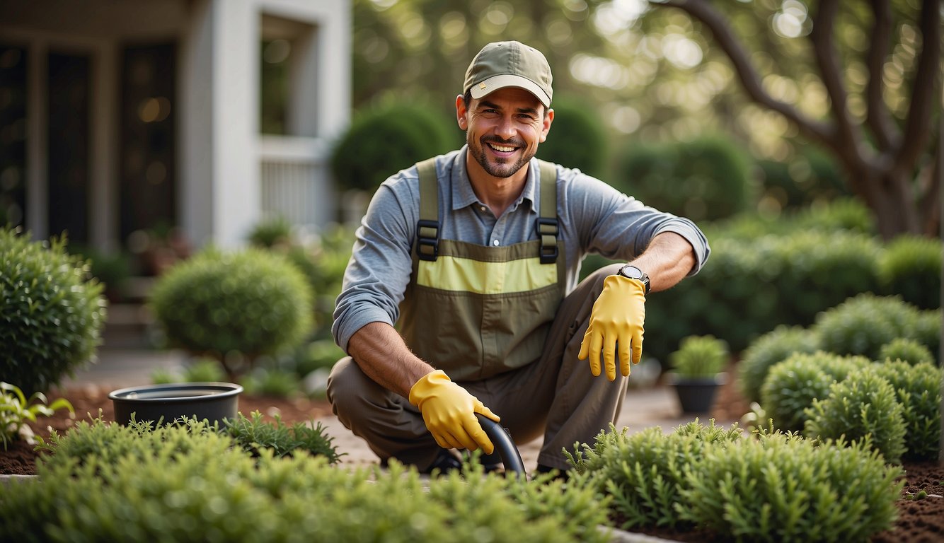 A landscaper answers common questions and gives professional advice on fertilization services